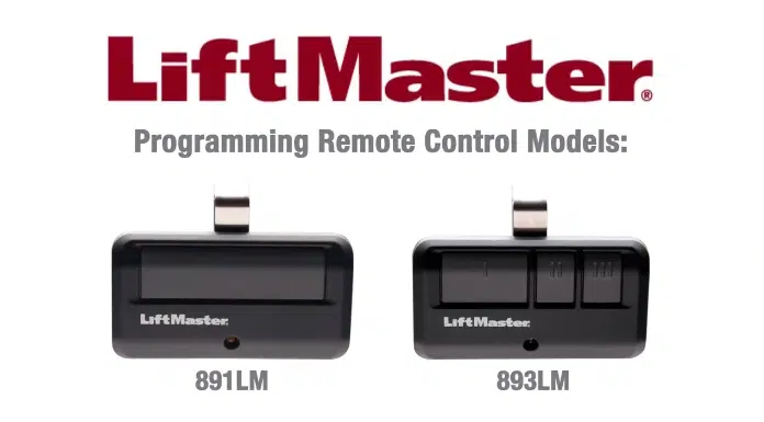 LiftMaster opener remote