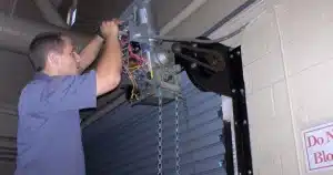 Garage door repair
